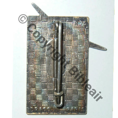 CERA Cie Etrangere Rvt Air  DrP Bol allonge Dos Guilloche marque R75 REFRAPPE1975 Src.lantredudragon 40Eur01.26 